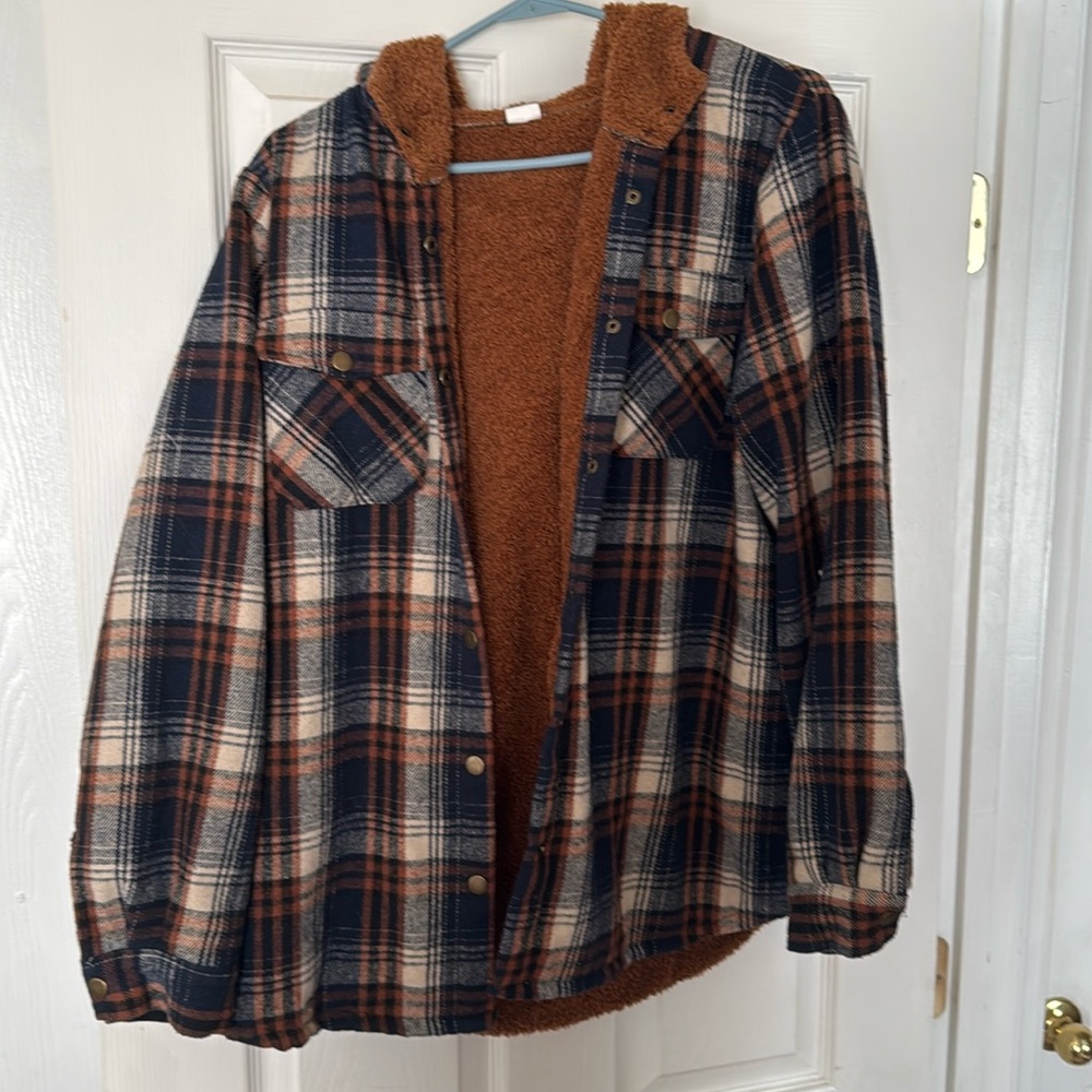 Soft, Cozy, Lined Flannel Jacket